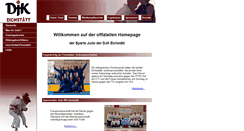 Desktop Screenshot of judo-eichstaett.de